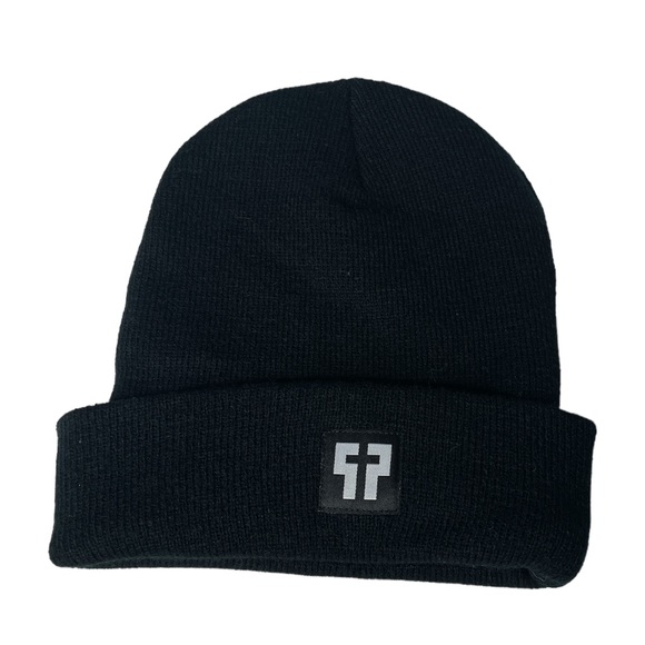Explicit Sayings Beanie Hat Black - Picture 6 of 8